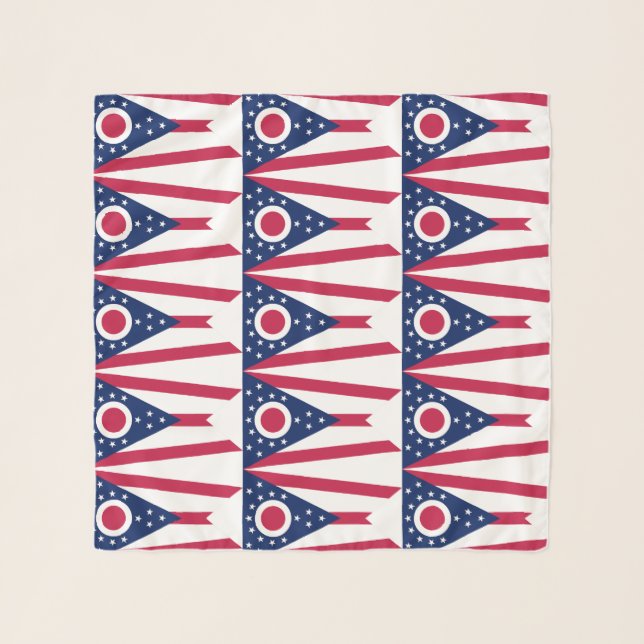Ohio State Flag Scarf (Front)