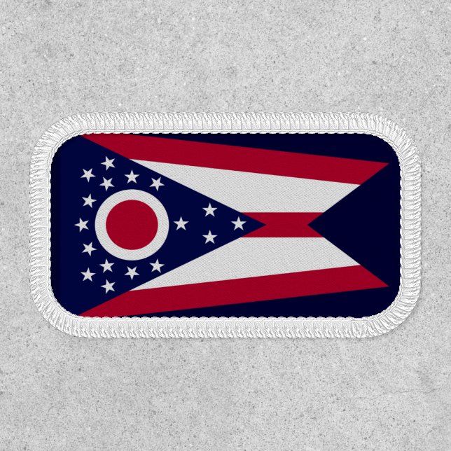 Ohio State Flag Small Patch (Front)