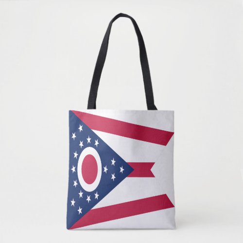 Ohio State Flag Tote Bag