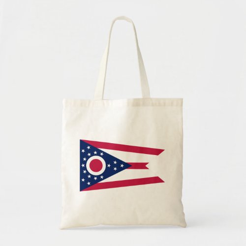 Ohio State Flag Tote Bag