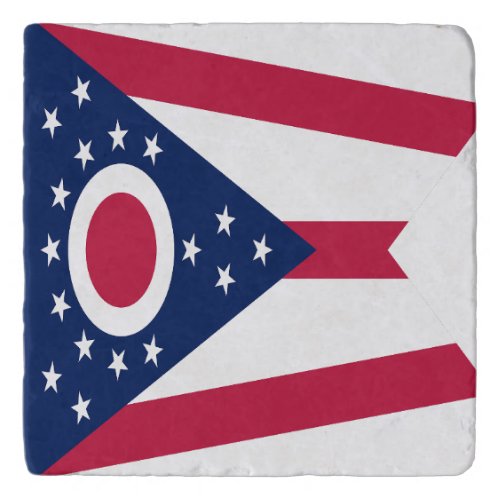 Ohio State Flag Trivet