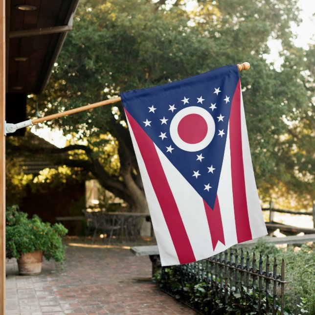 Ohio State House Flag (In SItu)
