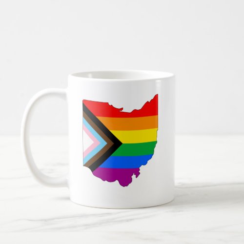Ohio State Pride LGBTQ Progress Pride Coffee Mug