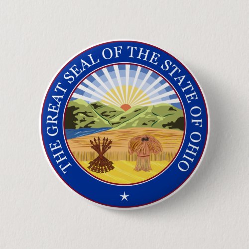 Ohio State Seal Button