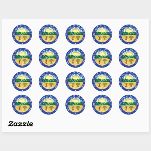 Ohio State Seal Sticker | Zazzle