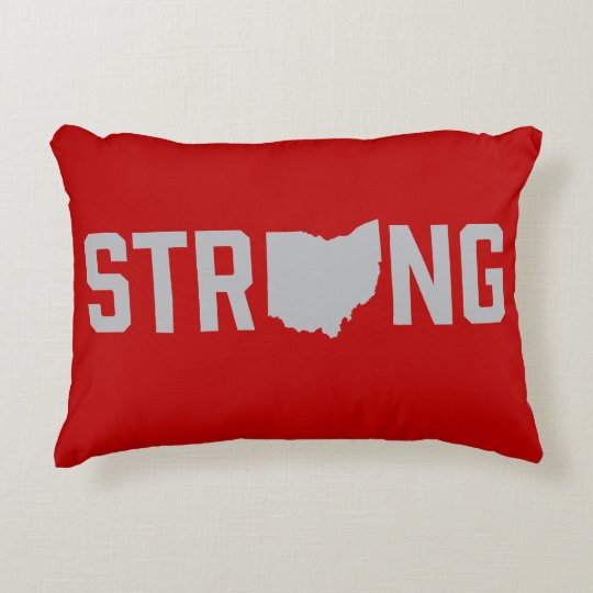 Ohio State Strong Accent Pillow