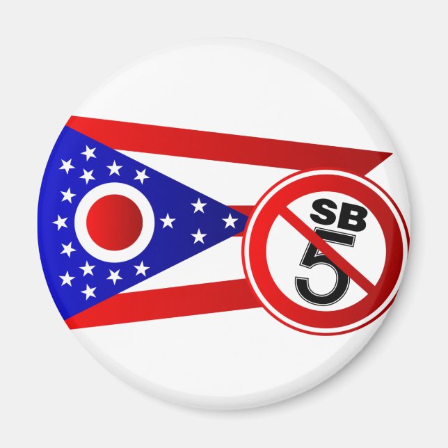 Ohio Stop SB5 Magnet (Front)