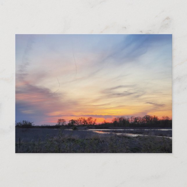 Ohio Sunset Postcard (Front)