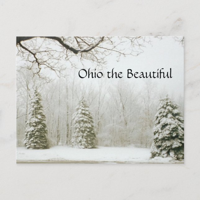 Ohio the Beautiful, 15 Postcard (Front)