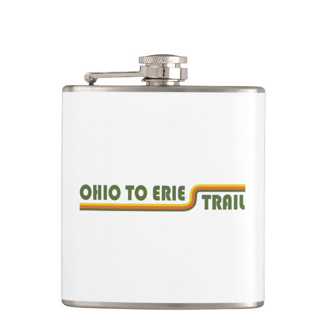 Ohio To Erie Trail Flask (Front)