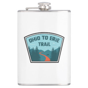Ohio To Erie Trail Flask