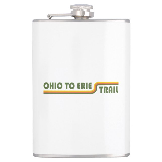 Ohio To Erie Trail Flask (Front)