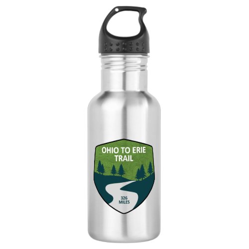 Ohio To Erie Trail Stainless Steel Water Bottle