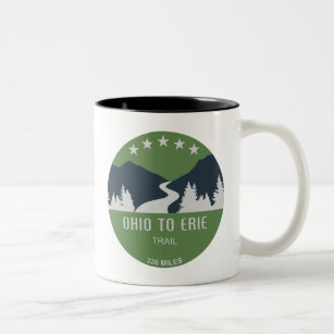 Ohio To Erie Trail Two-Tone Coffee Mug