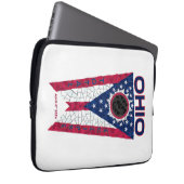 Ohio Total Eclipse Laptop Sleeve (Front Right)