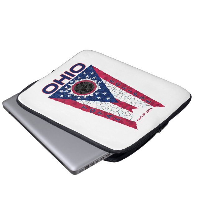 Ohio Total Eclipse Laptop Sleeve (Front Bottom)
