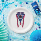 Ohio Total Eclipse Paper Plates (Party)