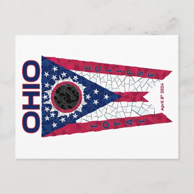 Ohio Total Eclipse Postcard (Front)