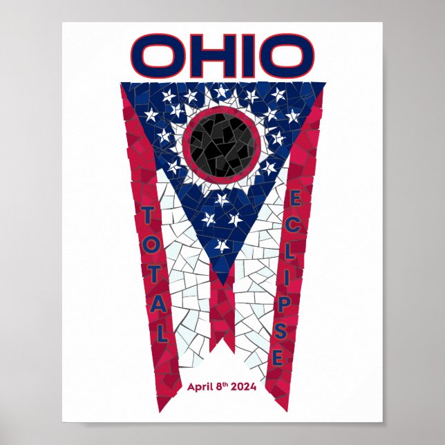 Ohio Total Eclipse Poster (Front)