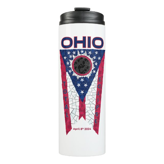 Ohio Total Eclipse Thermal Tumbler (Front)
