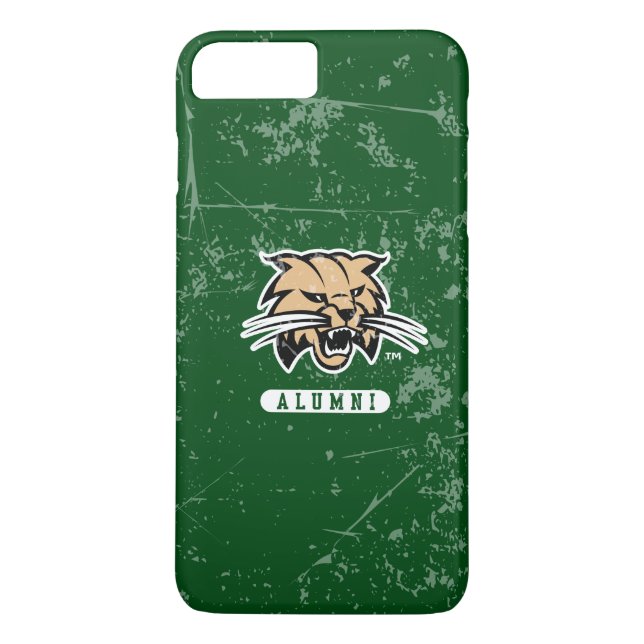 Ohio University Alumni Bobcat Distressed Case-Mate iPhone Case (Back)
