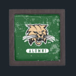 Ohio University Alumni Bobcat Distressed Gift Box<br><div class="desc">Check out these new Ohio University designs! Show off your OU Bobcat pride with these new Ohio University products. These make perfect gifts for the Bobcats student, alumni, family, friend or fan in your life. All of these Zazzle products are customizable with your name, class year, or club. Go Bobcats!...</div>