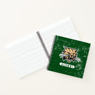 Ohio University Alumni Bobcat Distressed Notebook