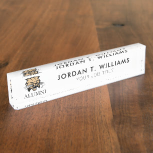 Ohio University Alumni Desk Name Plate