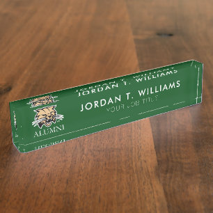 Ohio University Alumni Desk Name Plate