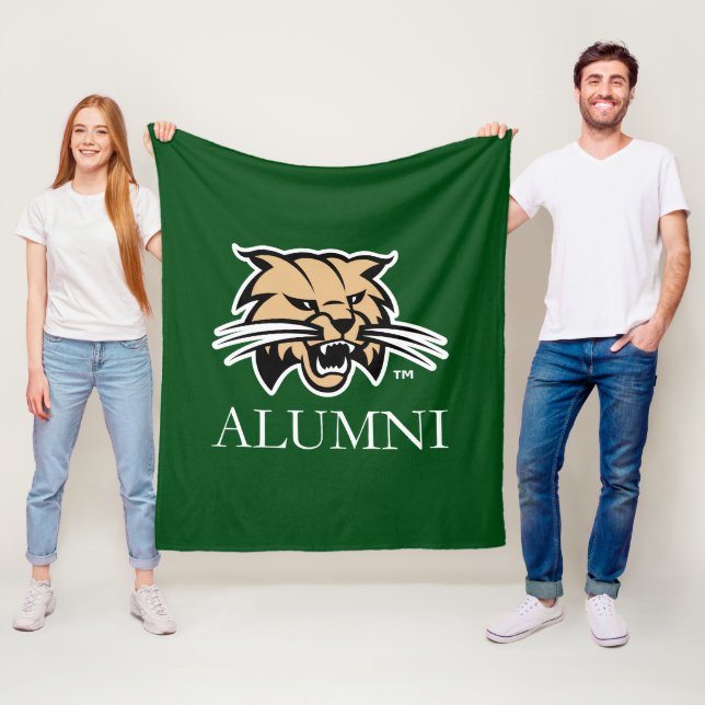 Ohio University Alumni Fleece Blanket (In Situ)