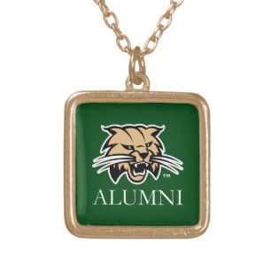 Ohio University Alumni Gold Plated Necklace