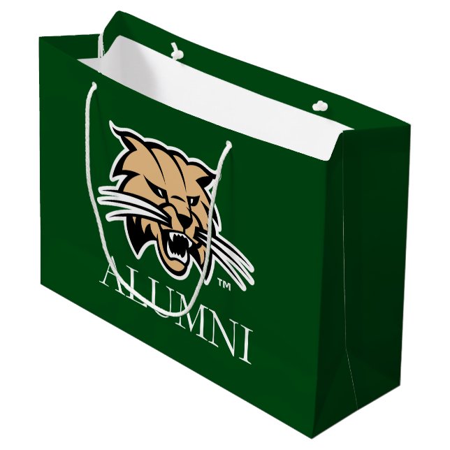 Ohio University Alumni Large Gift Bag (Front Angled)