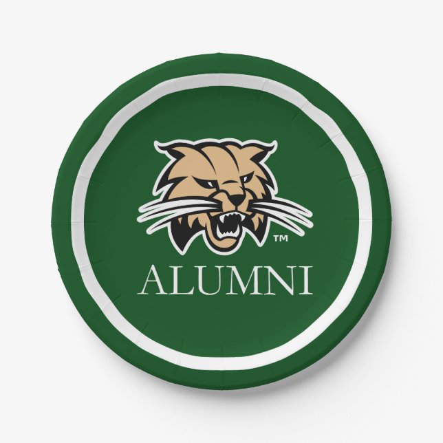Ohio University Alumni Paper Plates (Front)