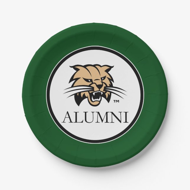 Ohio University Alumni Paper Plates (Front)