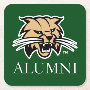 Ohio University Alumni Square Paper Coaster