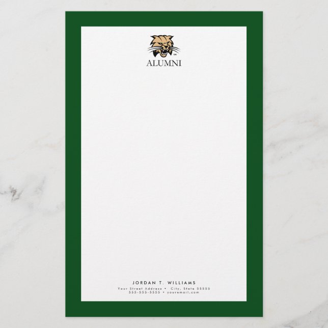Ohio University Alumni Stationery (Front)