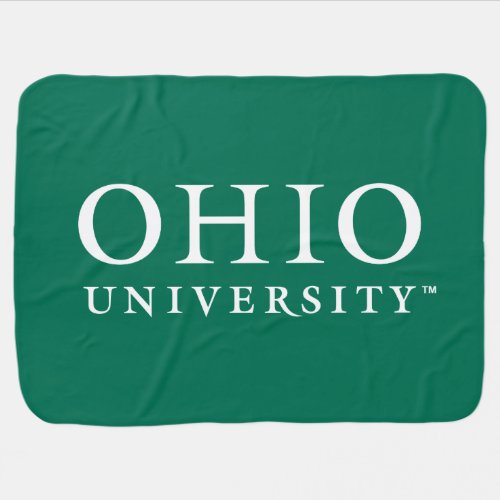 Ohio University Baby Blanket