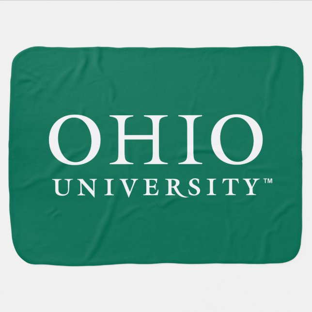 Ohio University Baby Blanket (Horizontal)