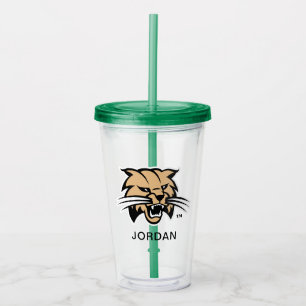 Ohio University Bobcat Logo Acrylic Tumbler