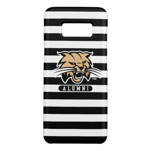 Ohio University Bobcat Logo Alumni Stripes Case_Mate Samsung Galaxy S8 Case