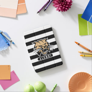 Ohio University Bobcat Logo Alumni Stripes iPad Mini Cover