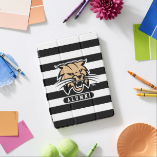 Ohio University Bobcat Logo Alumni Stripes iPad Pro Cover