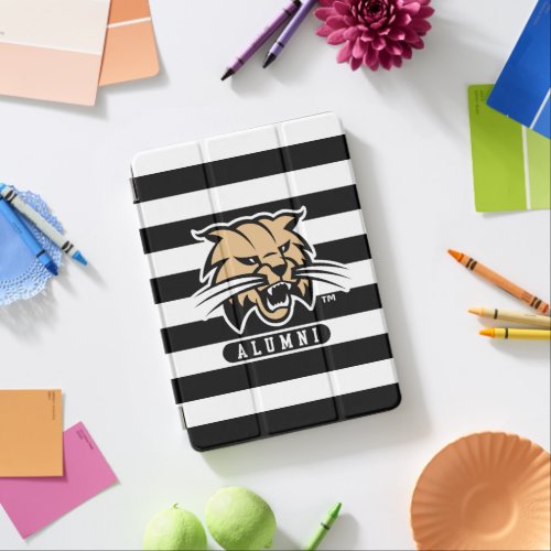 Ohio University Bobcat Logo Alumni Stripes iPad Pro Cover