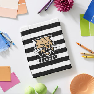 Ohio University Bobcat Logo Alumni Stripes iPad Smart Cover