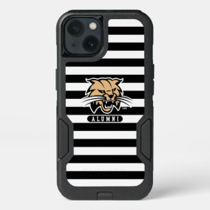 Ohio University Bobcat Logo Alumni Stripes iPhone 13 Case