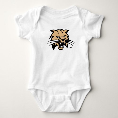 Ohio University Bobcat Logo Baby Bodysuit