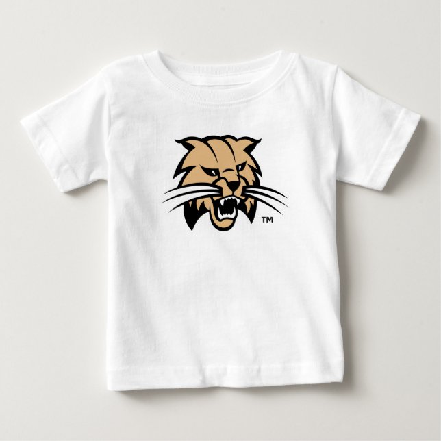 Ohio University Bobcat Logo Baby T-Shirt (Front)