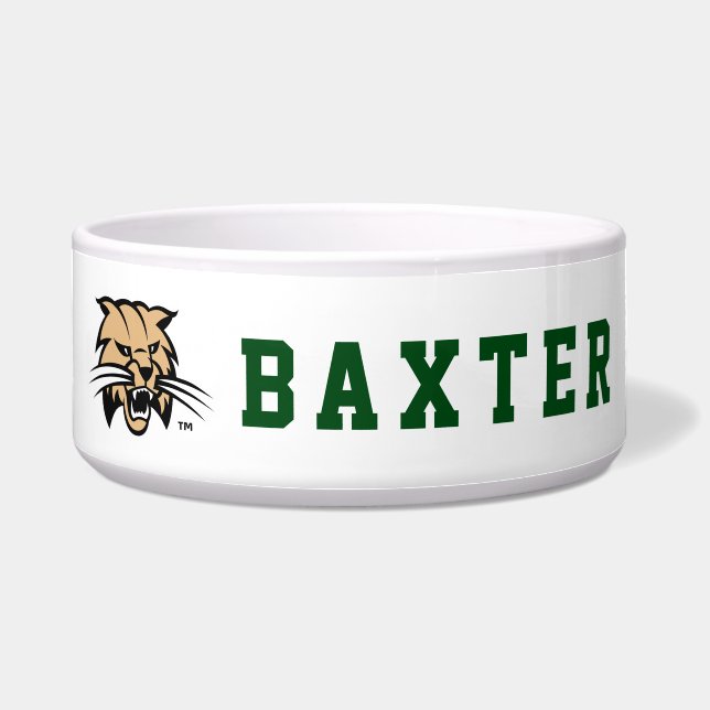 Ohio University Bobcat Logo Bowl (Front)