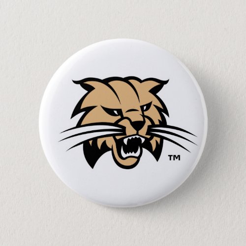 Ohio University Bobcat Logo Button