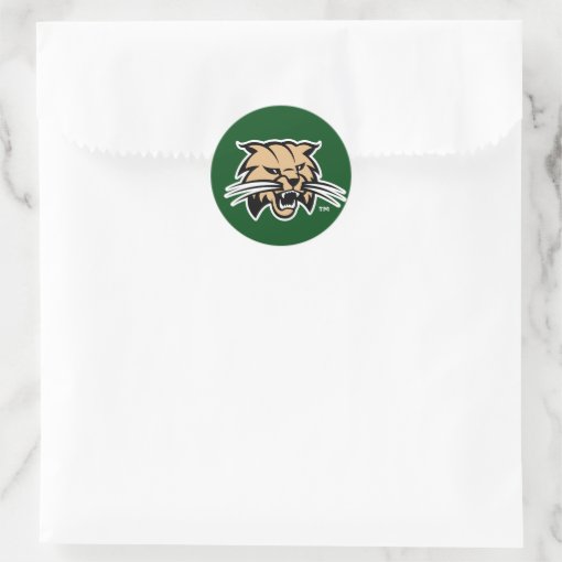 Oho Unversty Bobcat Logo Stcker | Zazzle | Chrstmas Stckers, Logo